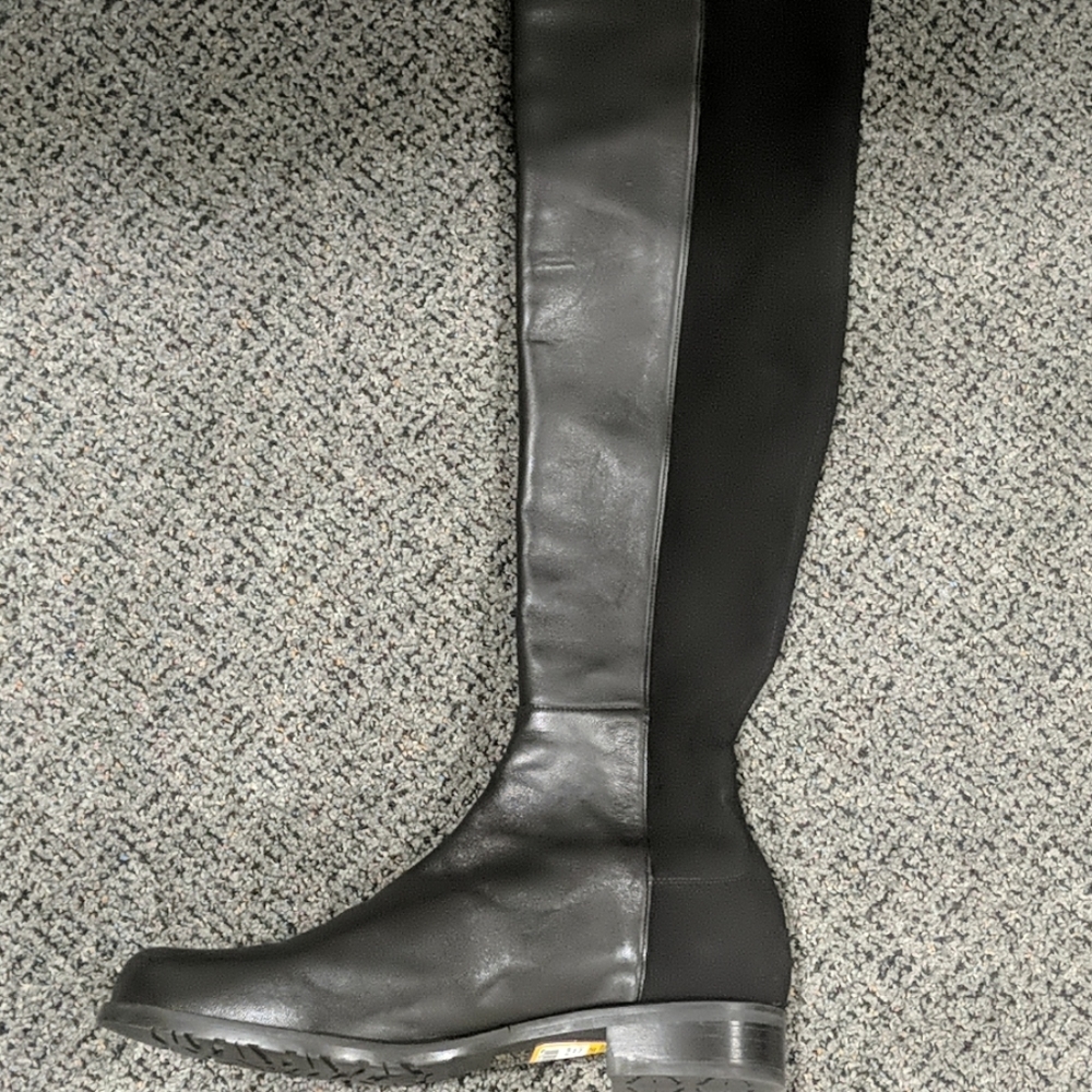Stuart Weitzman 50/50leather stretch boots
